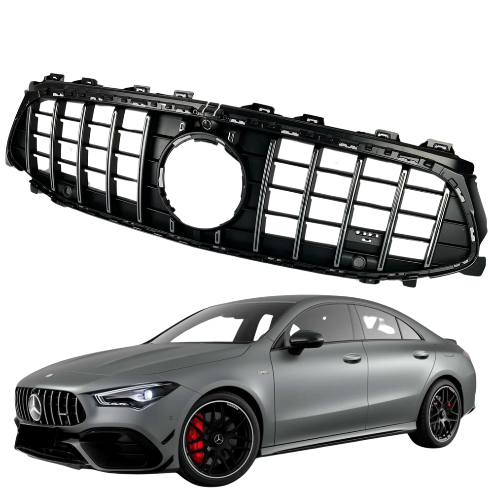 Grade Frontal Mercedes CLA AMG Cromado CLA180 CLA200 CLA35