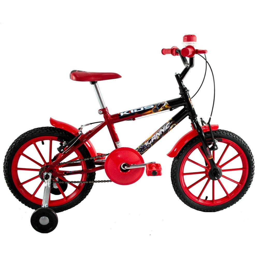 Bicicleta Infantil Aro 16 Masculina Menino Boy 3 4 5 6 Anos com rodinha