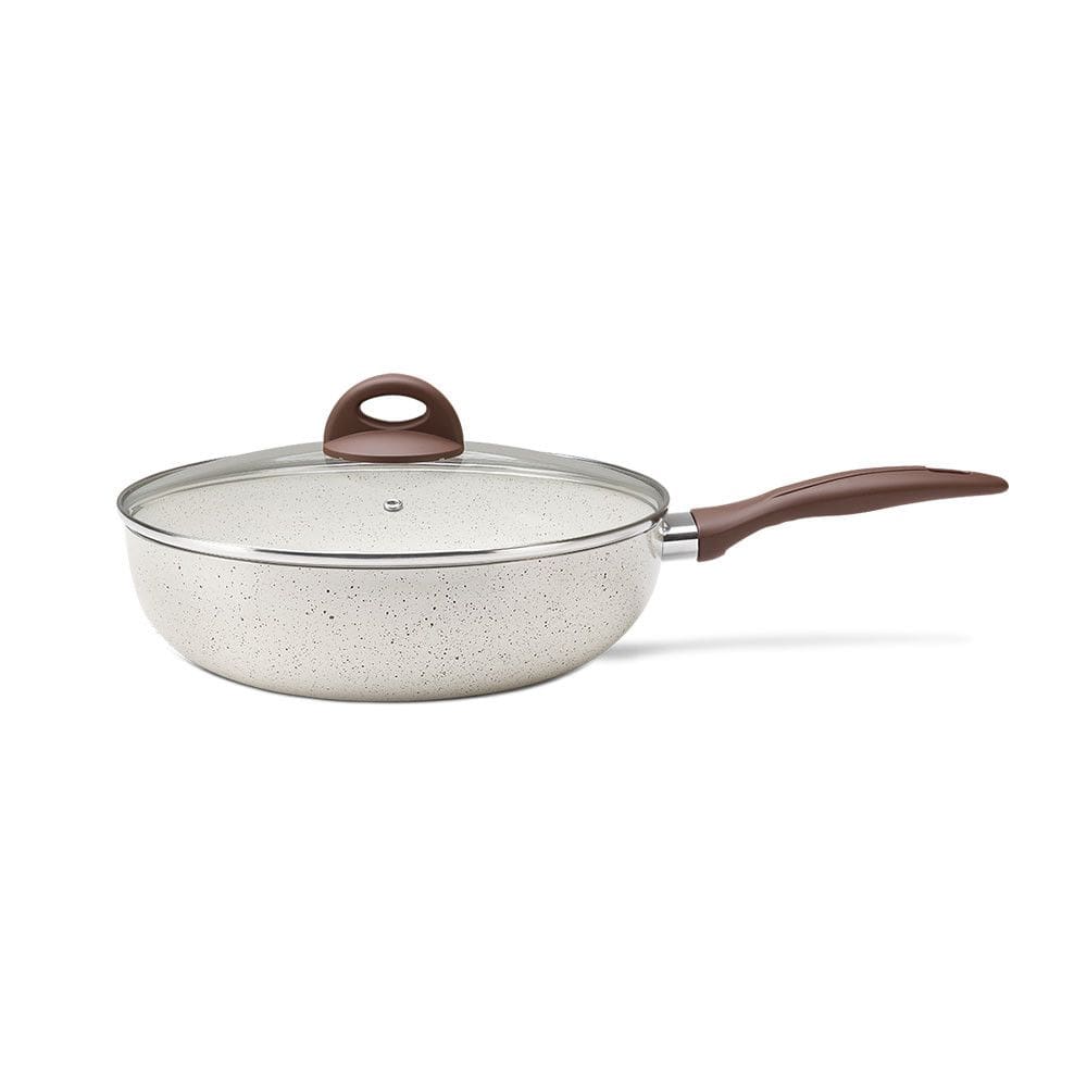 Panela Frigideira Brinox Indução Wok Com Tampa 3,4L