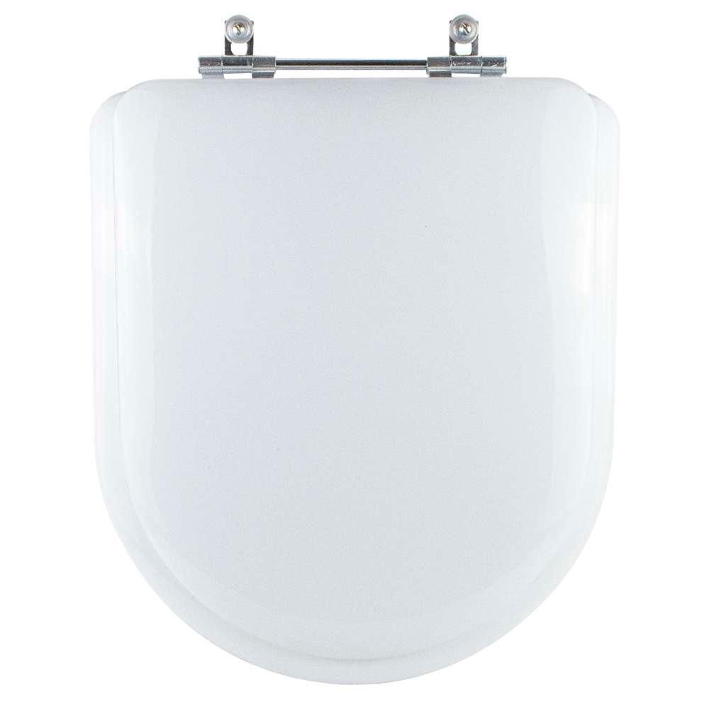 Tampa de Vaso Almofadado Levanzo Branco para louça Eternit