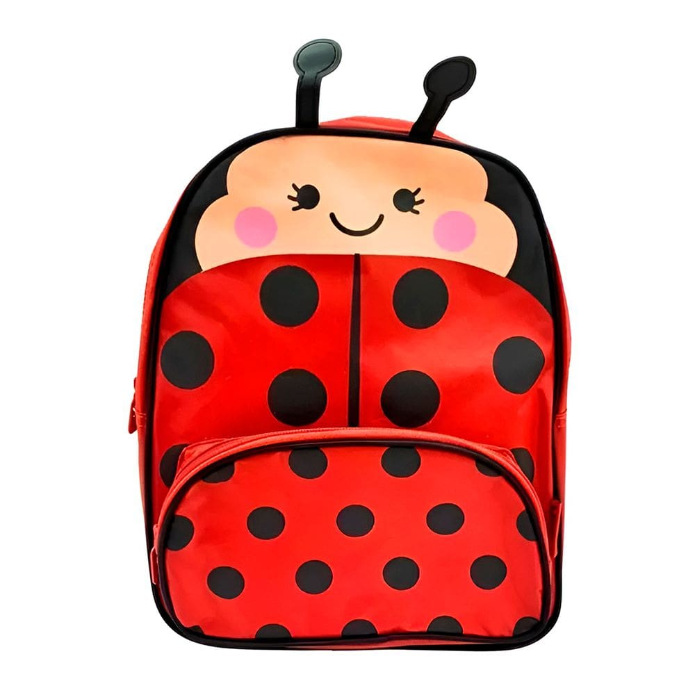 Mochila Infantil Personagens Bichinhos Escolar Joaninha