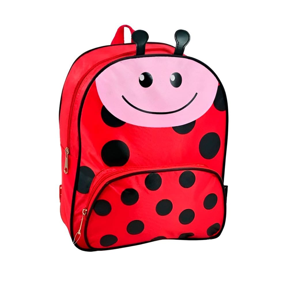 Mini Mochila Infantil Personagem Bichinhos Joaninha