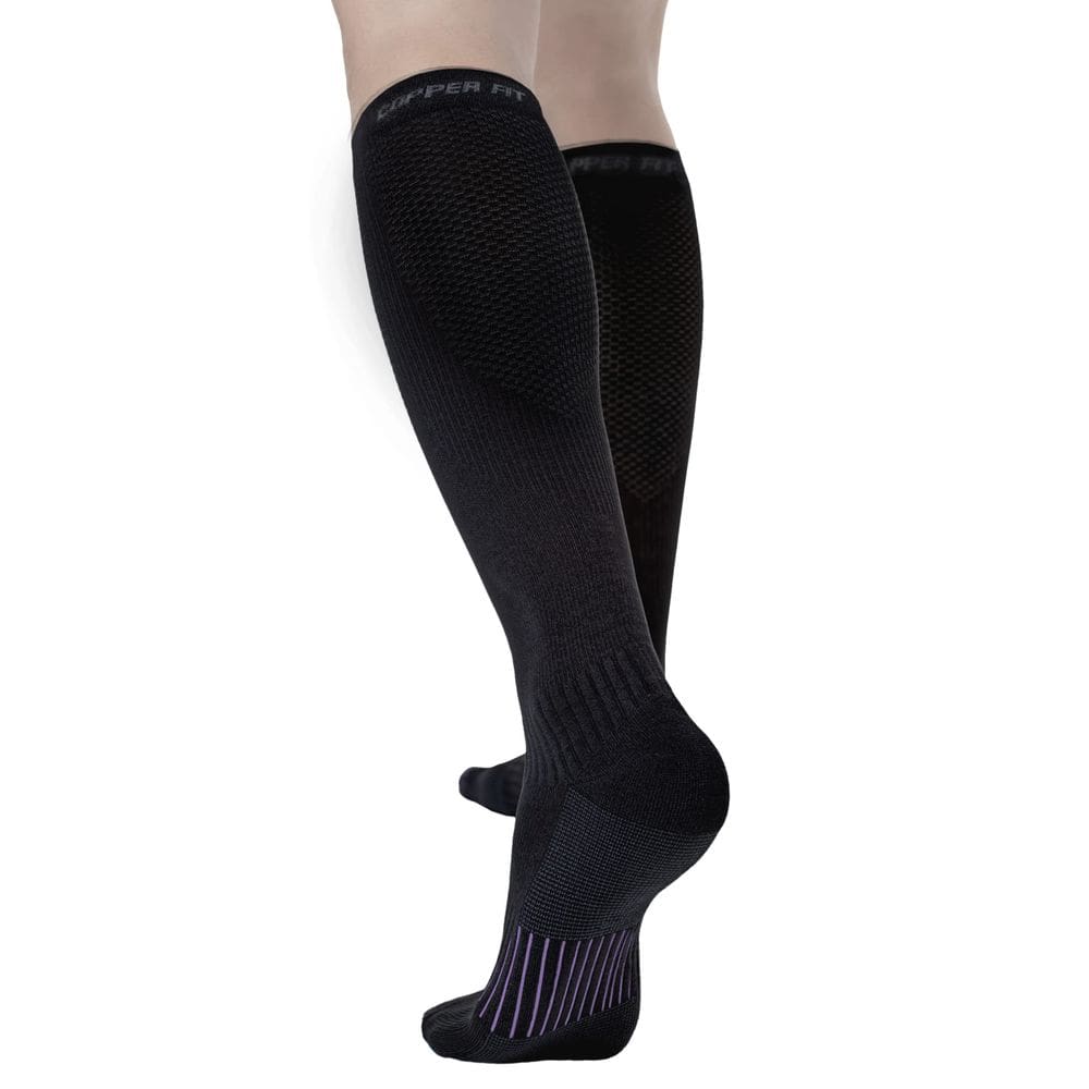 Meias de compressão Copper Fit Moisturizing Energy Plus Black