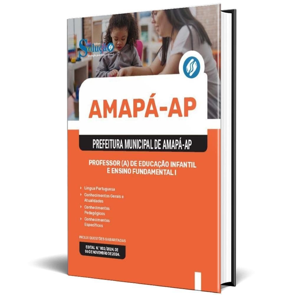 Apostila Prefeitura Amapá Ap 2025 ProfessorA Educação