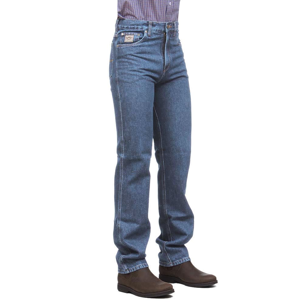 Calça Jeans Masculina 100% Algodão Azul Land Horse 37588