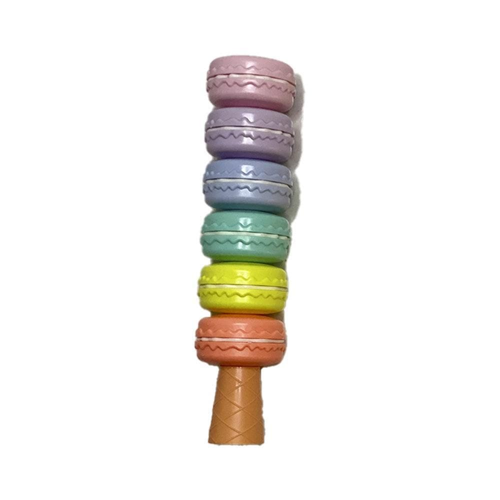Caneta Marca Texto Troca Ponta Macaron 5 Cores Vmp