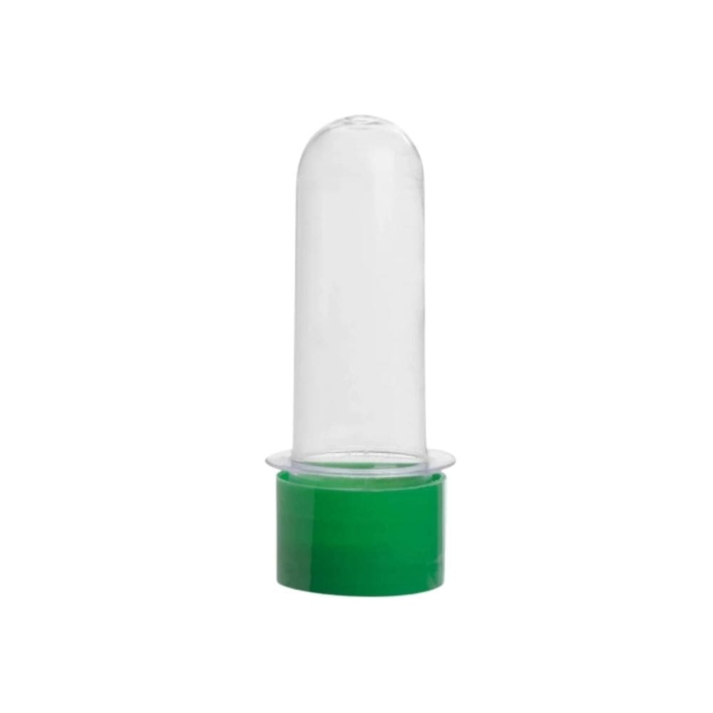 Tubete Mini Verde Bandeira 8cm 10 Un