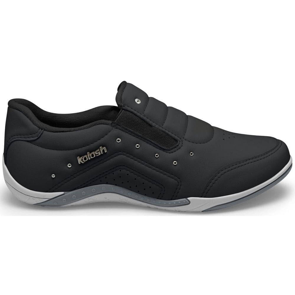 Tênis Feminino Casual Slip On Kolosh Brilho Conforto Calce