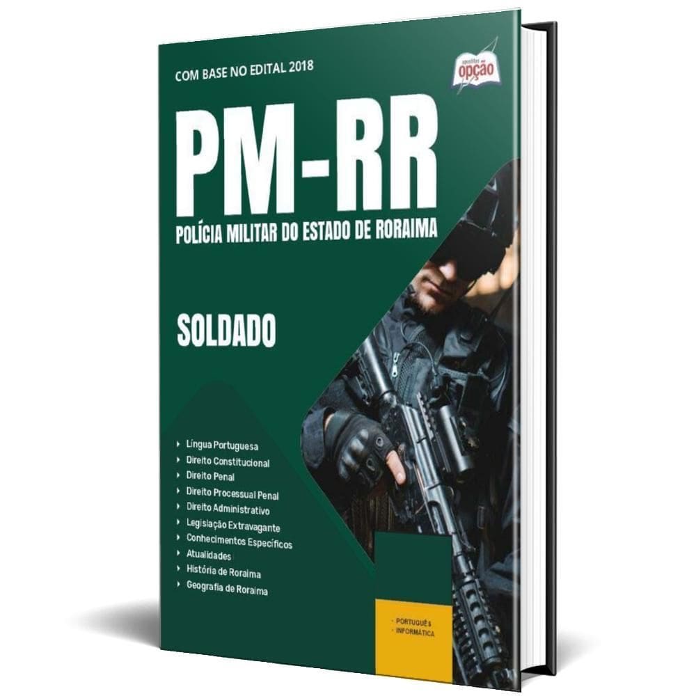 Apostila Pm Rr 2025 - Soldado