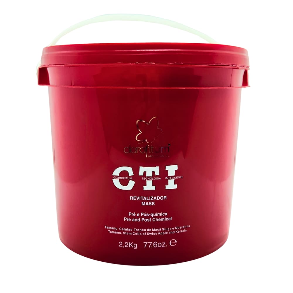 Máscara Cti Clorofitum 2.2kg - Reconstrução e Nutrição