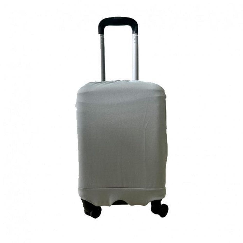 Capa Protetora Mala Viagem Elastico Cinza Tam L 65X47Cm 24Kg