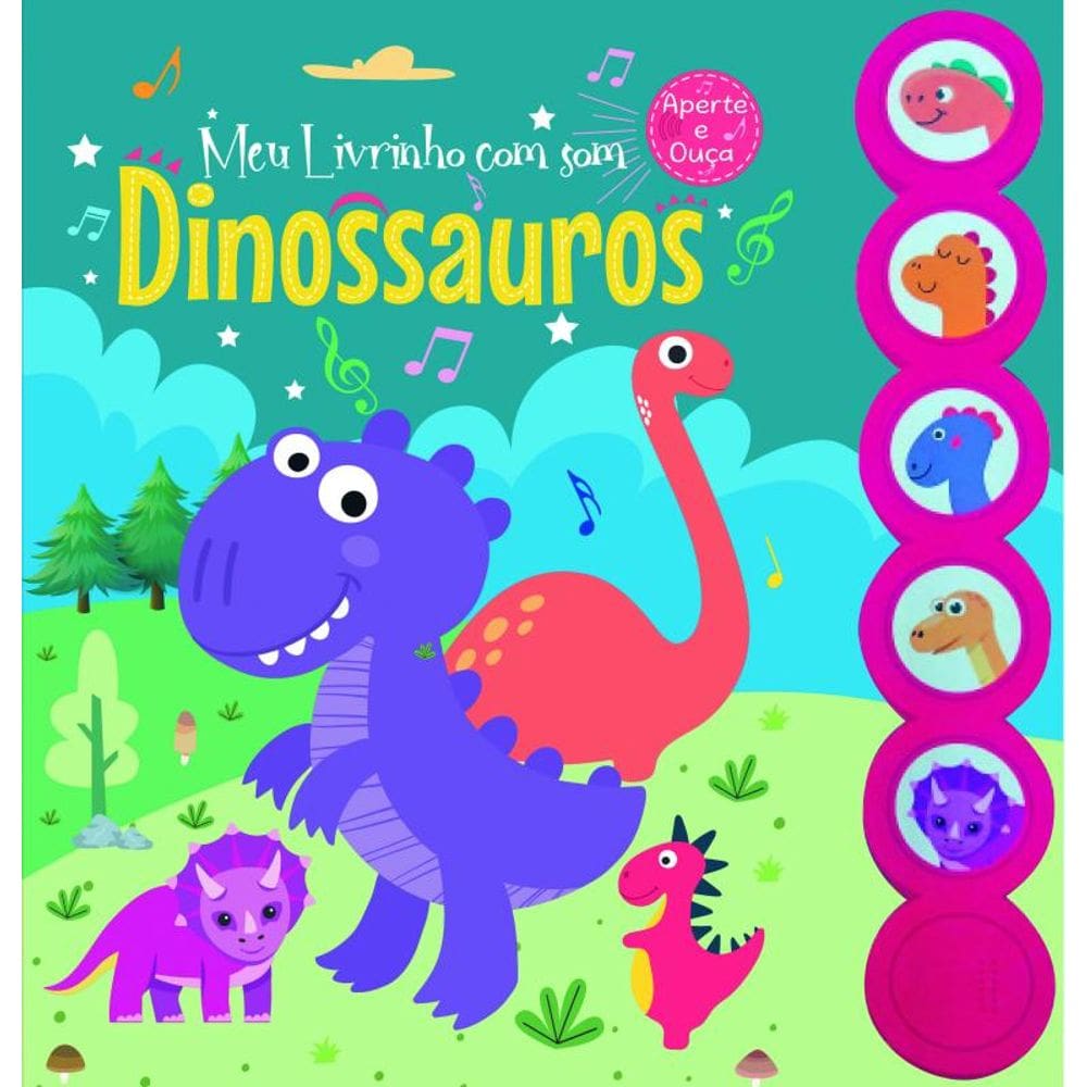 Meu Livrinho com Som - Dinossauros - Livro Sonoro