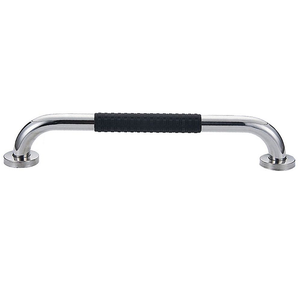 Barra de Apoio Inox 60cm Suporte Antiderrapante Banheiro Box Idoso Criança Gestante Cadeirante Acessibilidade Corrimao Escada Resistente