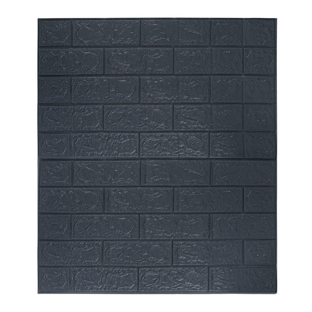 Placa Decorativa 3d 70cm X 77cm Preta