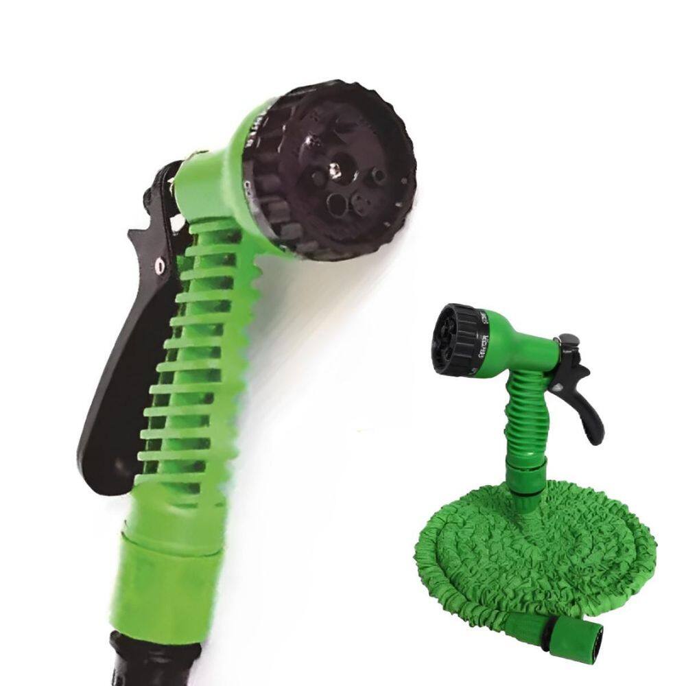 Mangueira Retrátil Mágica Jardim 30M Pistola De 6 Tipos Jato
