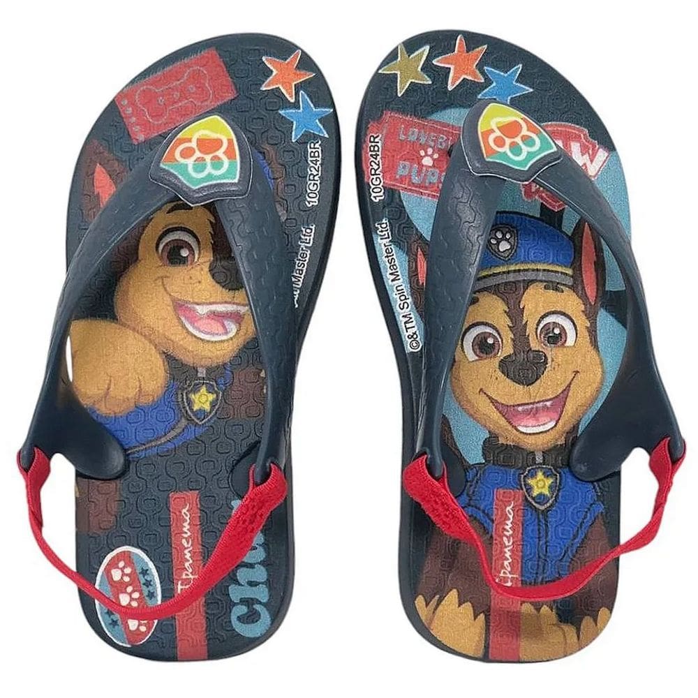 Sandália Chinelo Elástico Meninos Patrulha Canina 27296