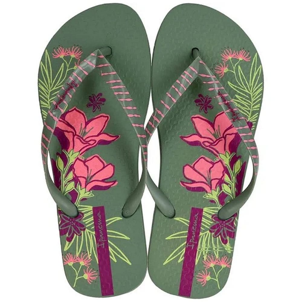 Chinelo De Dedo Ipanema Orla Feminino Flores 27036