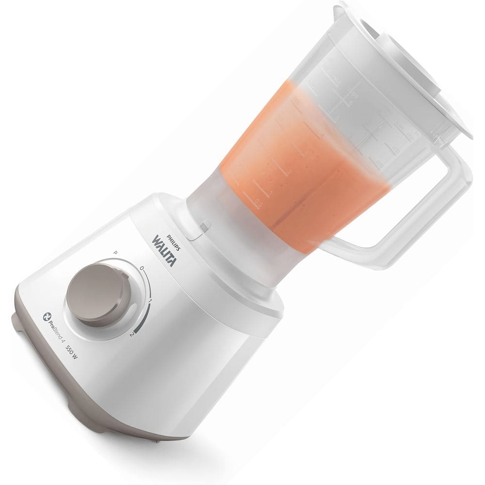 Liquidificador Philips Walita RI2110/00 Branco 2L 550W ProBlend 4 2 Velocidades Função Maionese