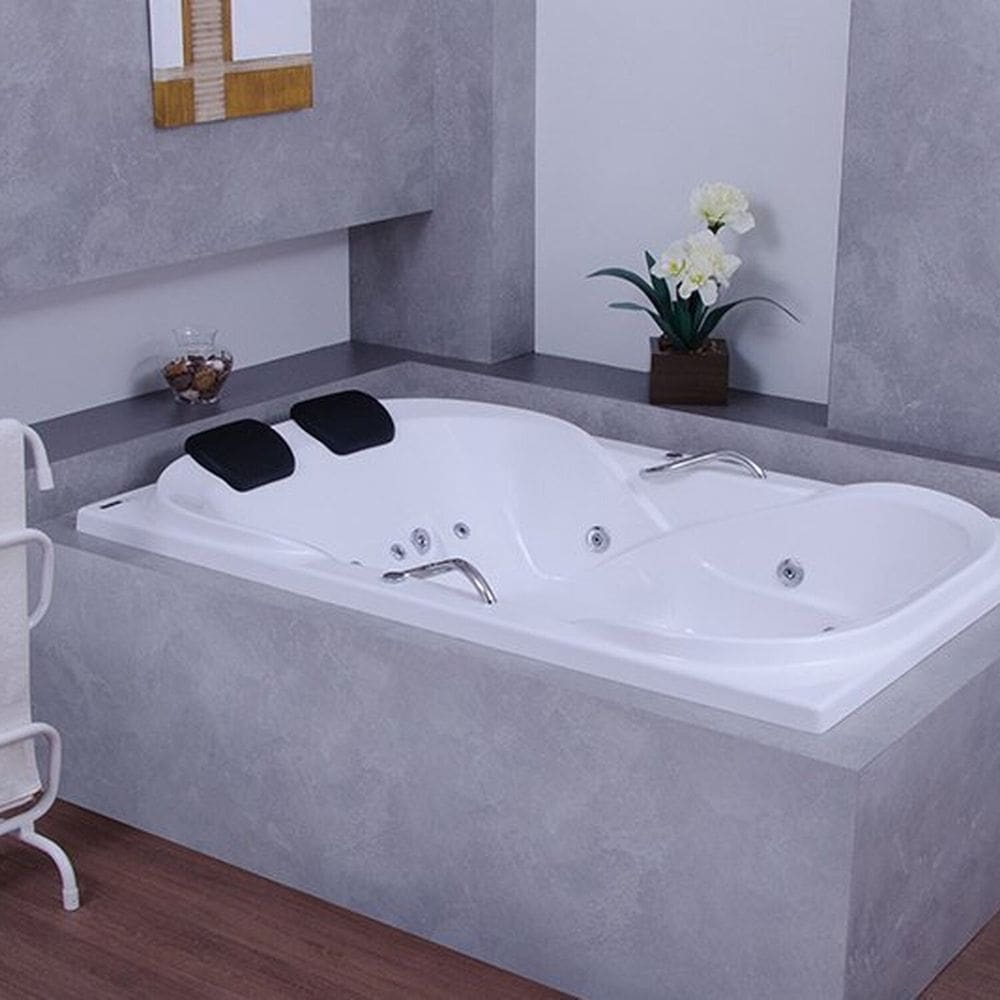 Banheira de Hidromassagem Due Maggiore em Gel Coat Gran Luxo 180cm - sem Aquecedor - Volume Ideal 22 - 110V