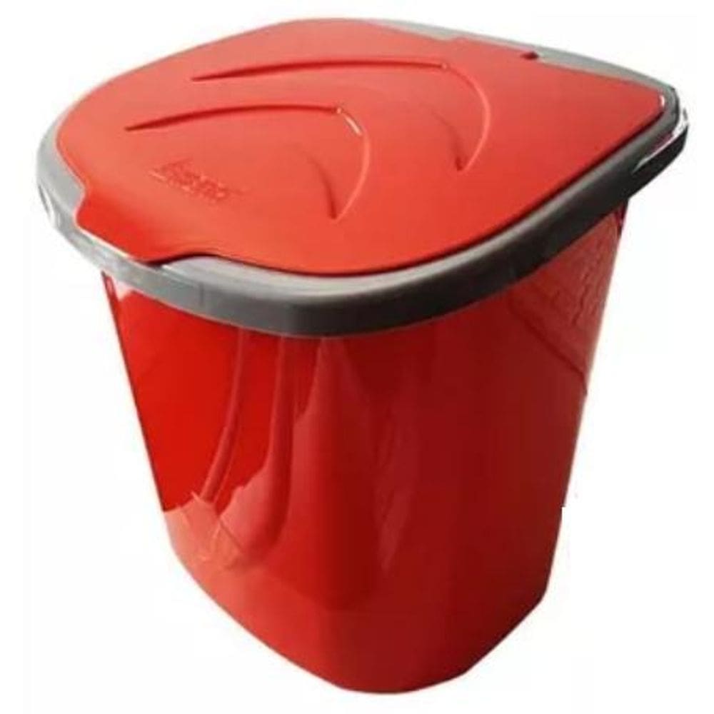 Lixeira Para Cozinha De Plástico Colors 3 Litros