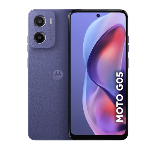 imagem-Smartphone Motorola Moto g05 - 128GB 12GB 4GB RAM 8GB Ram Boost e Camera 50MP com AI Bateria de 5200 mAh Tela 6.7" com Superbrilho  - Violeta