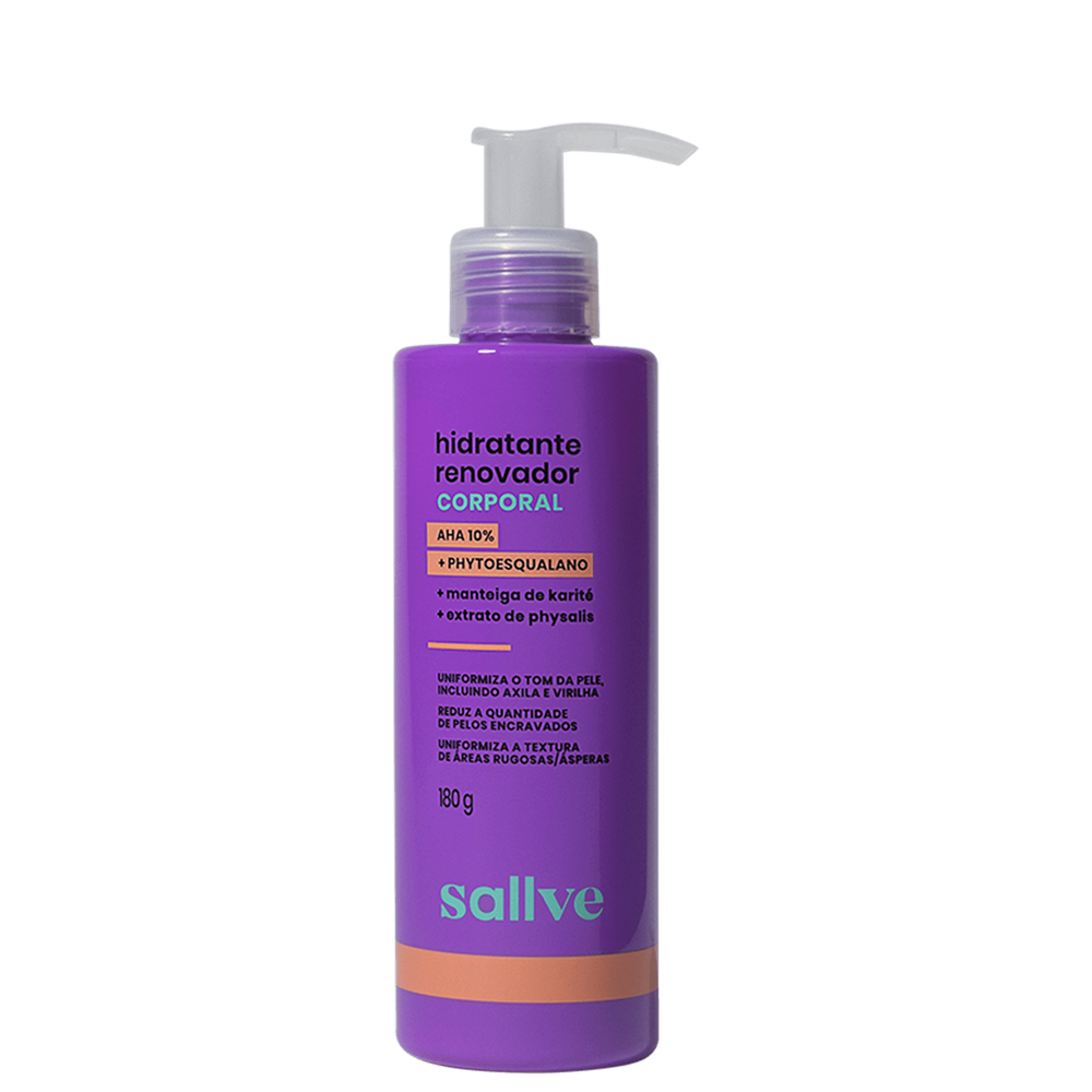 Sallve - Hidratante Renovador Corporal 180g