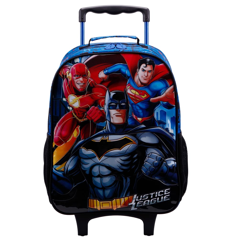 Mochila com Rodas 16 Liga da Justica R 11860 Artigo Escolar XERYUS IMPORTACAO E