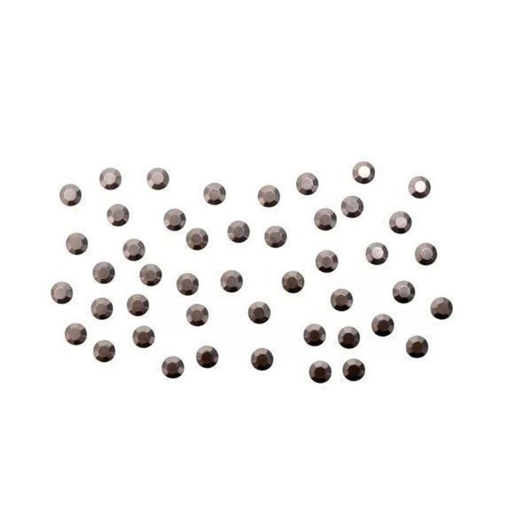Strass De Metal Sextavado Hotfix 4Mm 1000Un Metálico