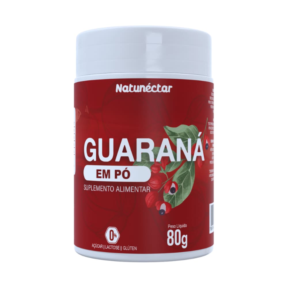Guaraná em Pó Solúvel Natunéctar - 80g