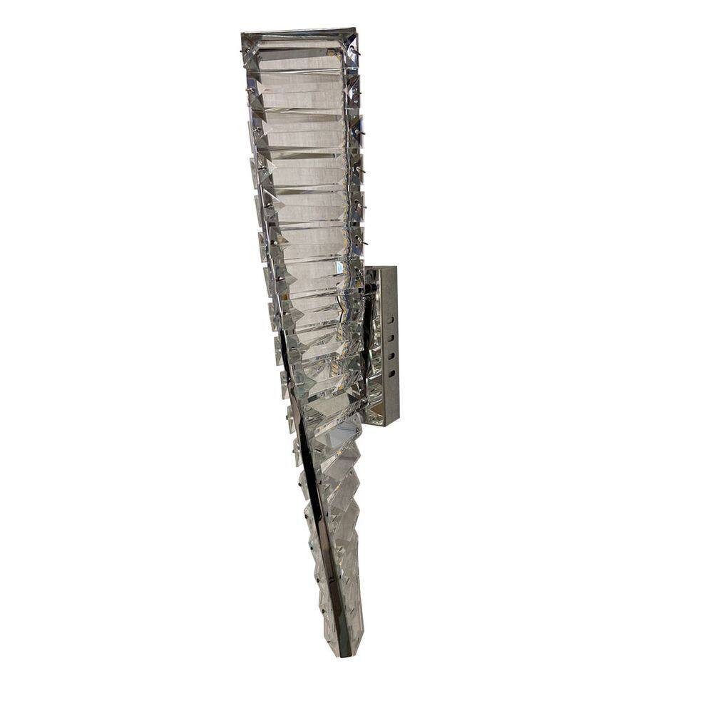 Arandela Led Espiral 7,0w 3000k Branco Quente 700lm Cromada Bivolt Sindora