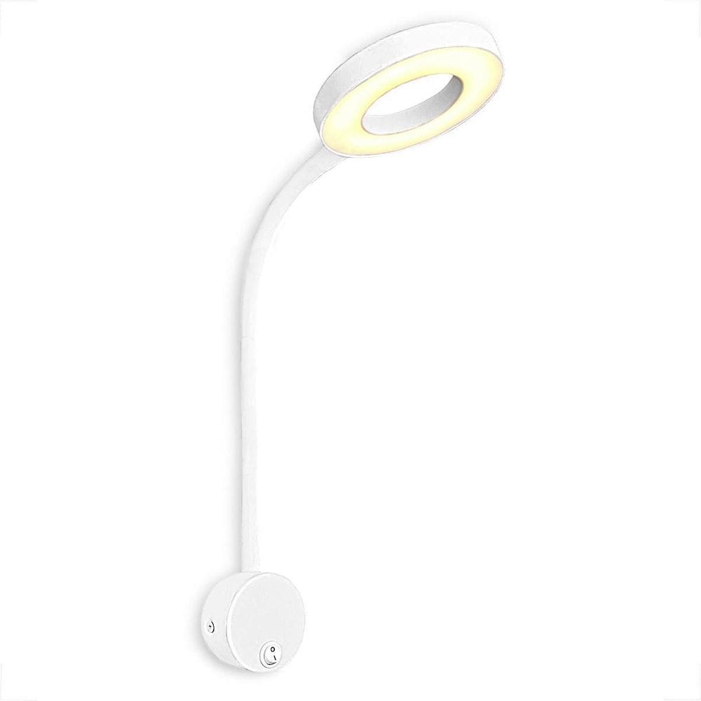 Arandela Leitura Direcionável Cabeceira Led Circular Bet70