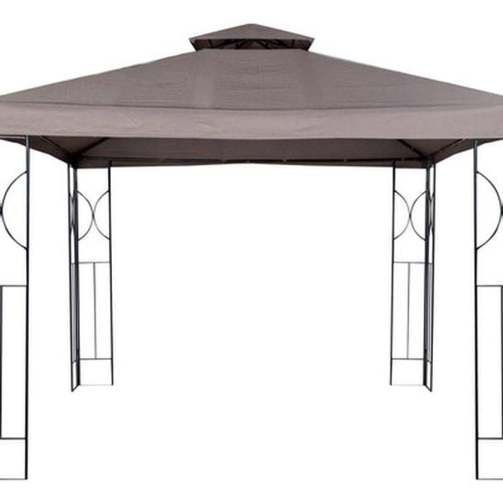 Gazebo Pergolado Tenda 300x300cm Aço E Poliester - Monaco