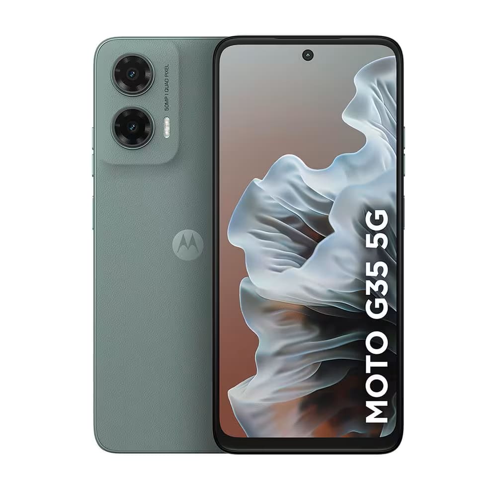 REEMBALADO: Motorola Moto G35 5G, 256GB, 12GB RAM Boost, Cinza