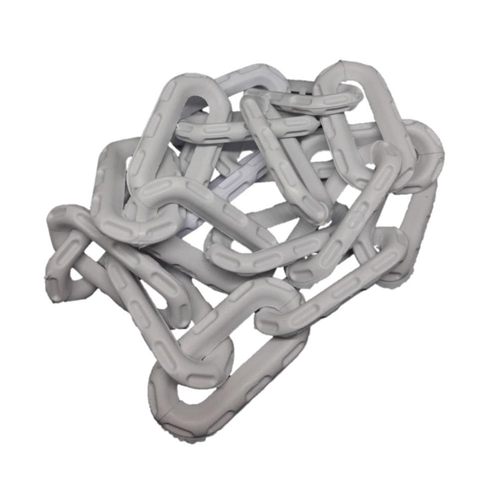 40 Mt Corrente Plástica Isolamento Calha Chuva Elo P Branco [F103]