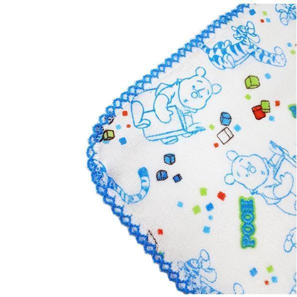 Kit 10 Fralda Pano Bebê Do Pooh 70X70 Com Crochê Masculino