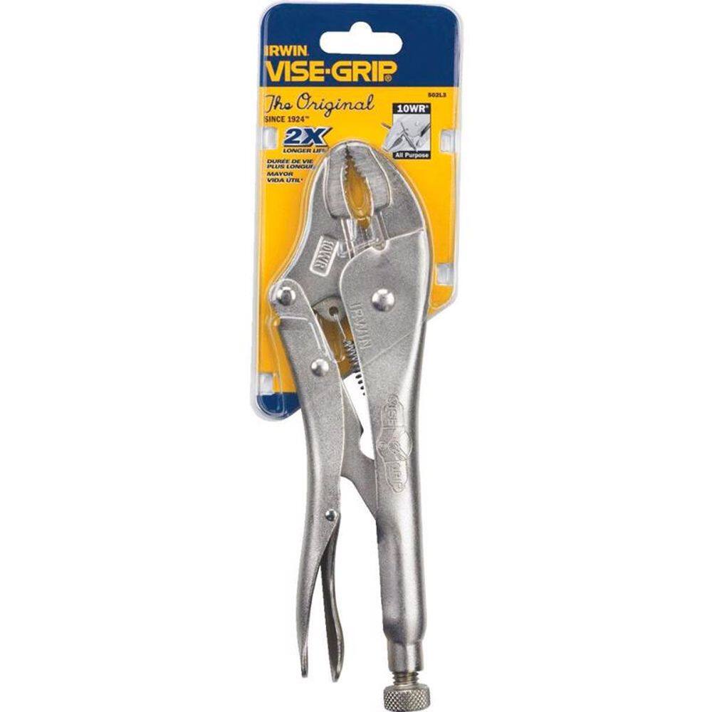 Alicate de Pressão Mordente Curvo 10\" - Irwin 502L3