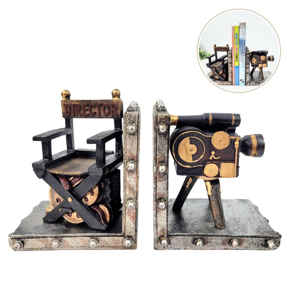 Aparador De Livro Cinema Jogo Porta Livros Decorativo