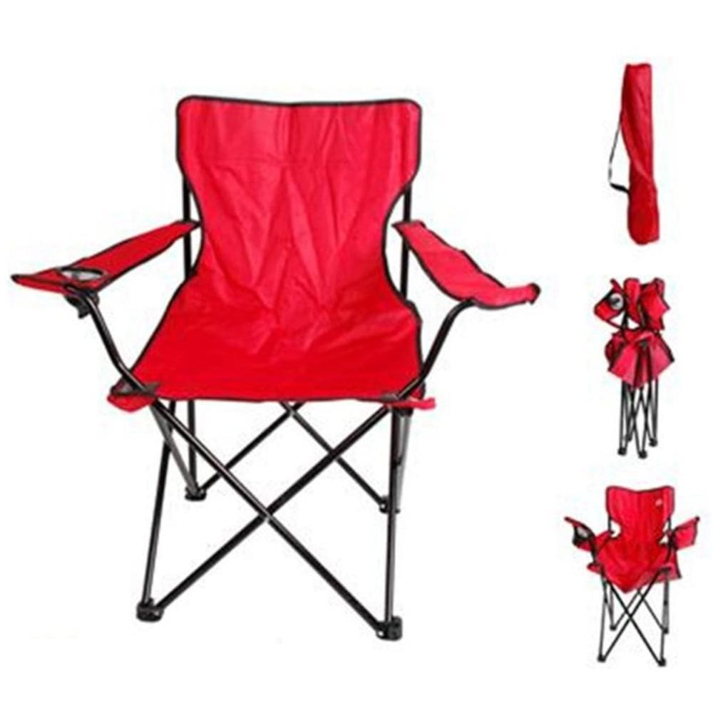 Cadeira Camping Dobravel Articulada Para Praia Pesca