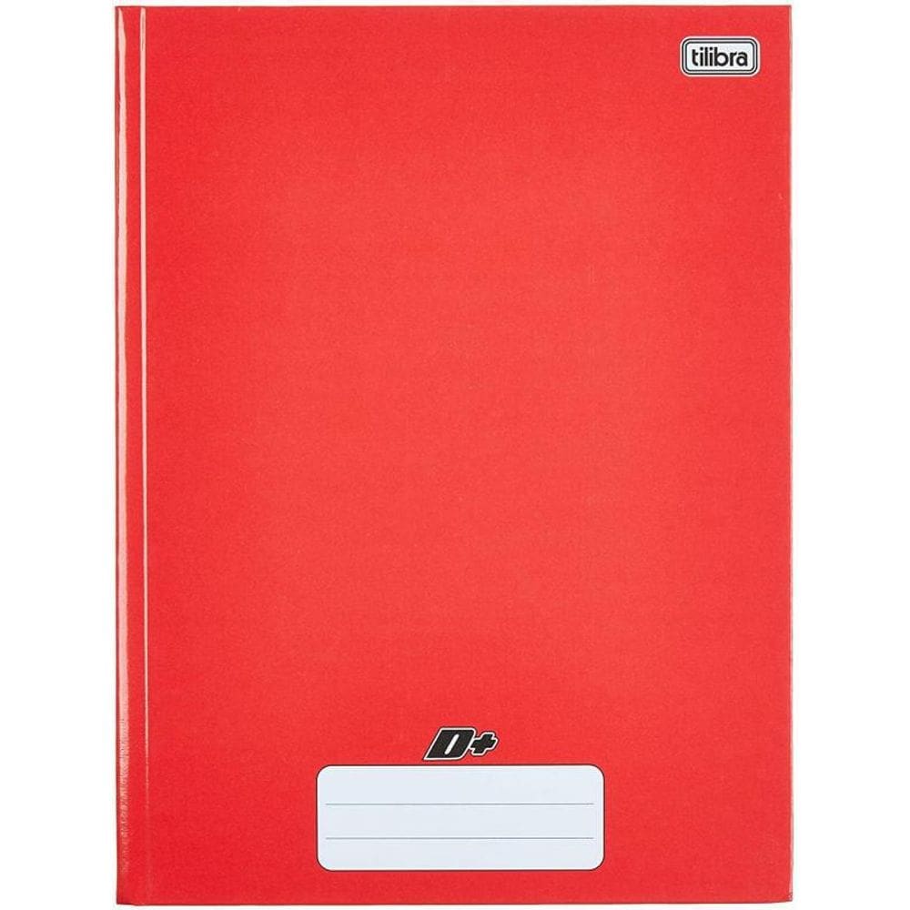Caderno 1 Matéria 48 Folhas Brochura D+ Vermelho - 116777