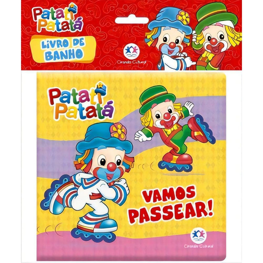 Livro de Banho - Patati Patatá - Vamos Passear