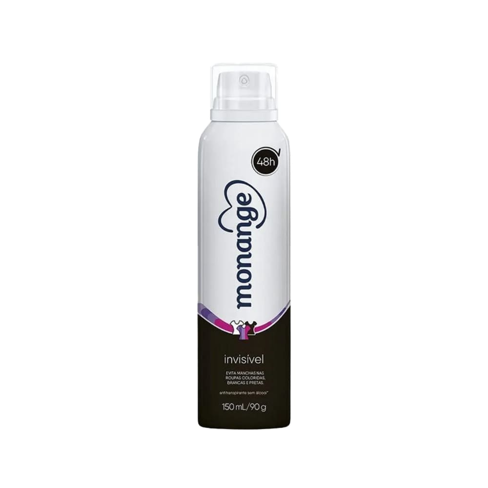 Desodorante Aerosol Invisível 150ml - Monange