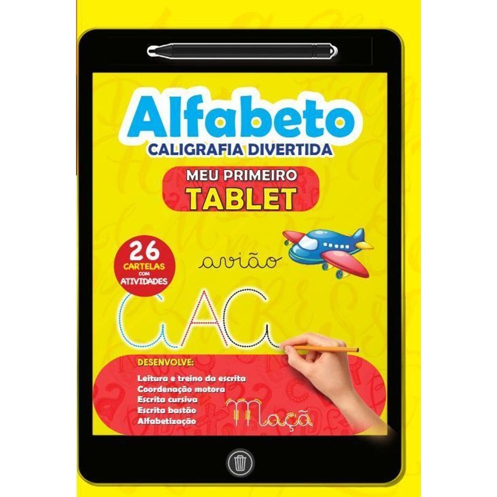 Meu Primeiro Tablet - Alfabeto - Caligrafia Divertida