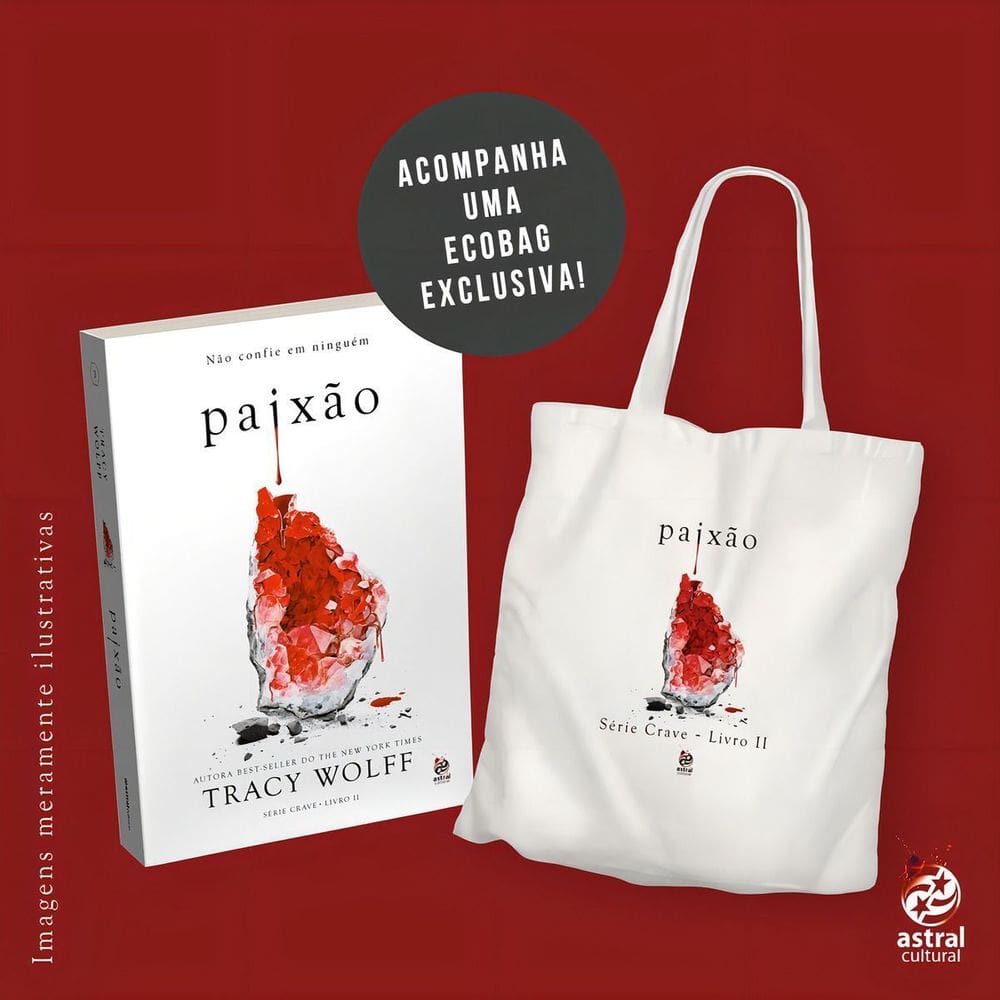 Paixão + Ecobag - Livro Ii Da Série Crave