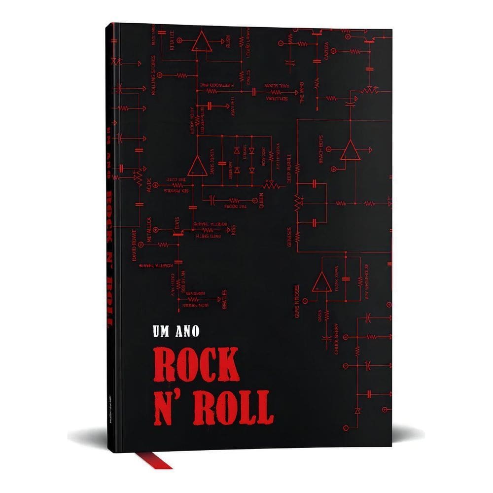 Um Ano Rock n`Roll - Sua Agenda Musical Permanente para Planejar os Dias em Volume Máximo