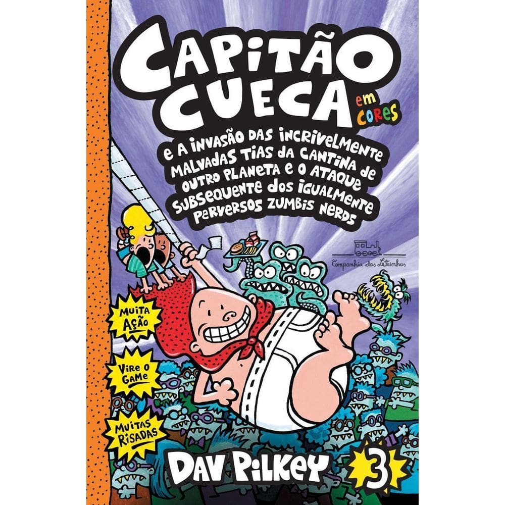 Capitão Cueca e a Invasão Das Incrivelmente Malvadas Tias Da Cantina De Outro Planeta e o Ataque Sub