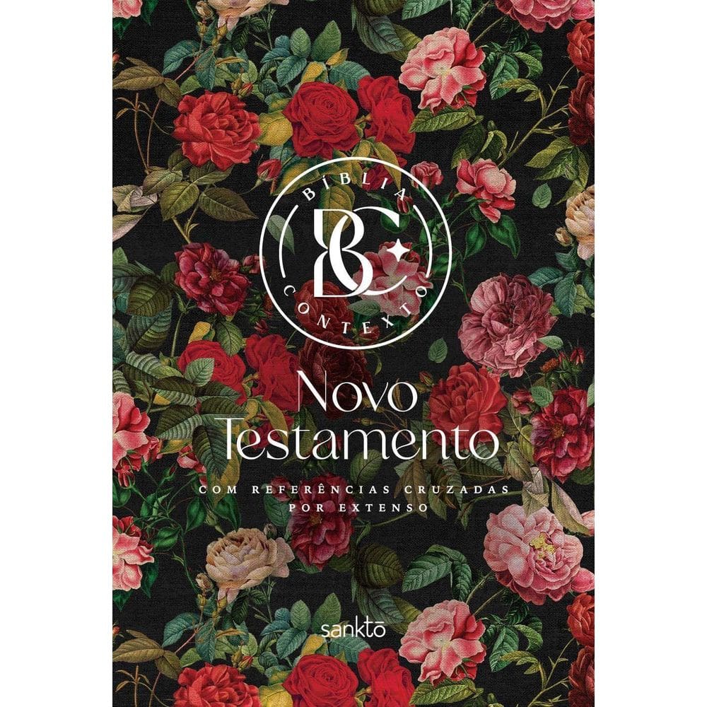 Bíblia Contexto - Novo Testamento Floral - Com Referências Cruzadas Por Extenso