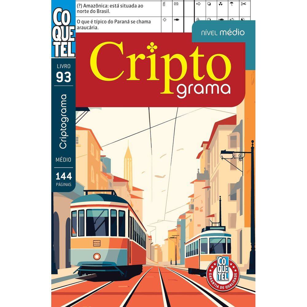 Coquetel - Criptograma - Nivel Médio - Livro 93