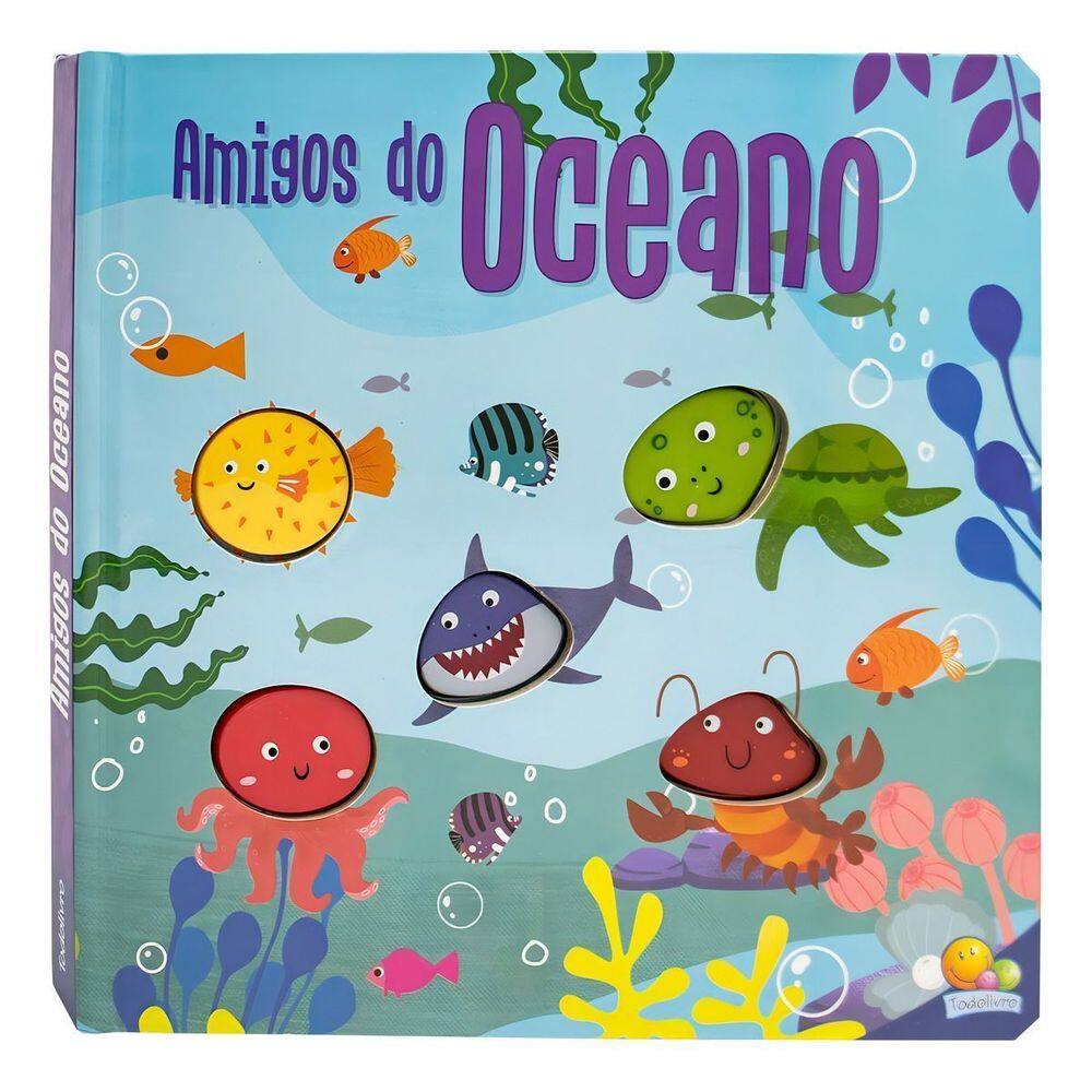 Amigos Barulhentos - Livro Sonoro: Amigos do Oceano