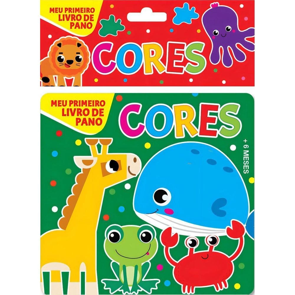 Meu Primeiro Livro de Pano - Cores