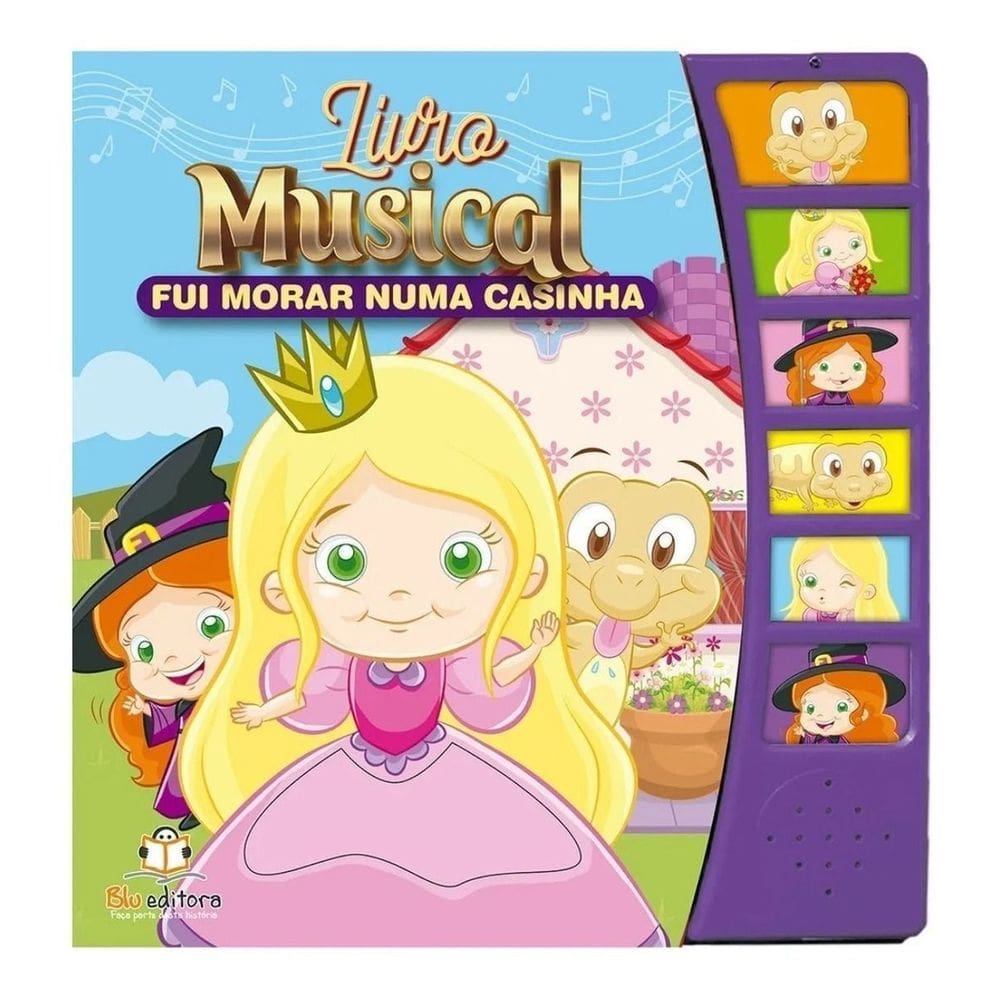 Livro Musical: Fui Morar Numa Casinha